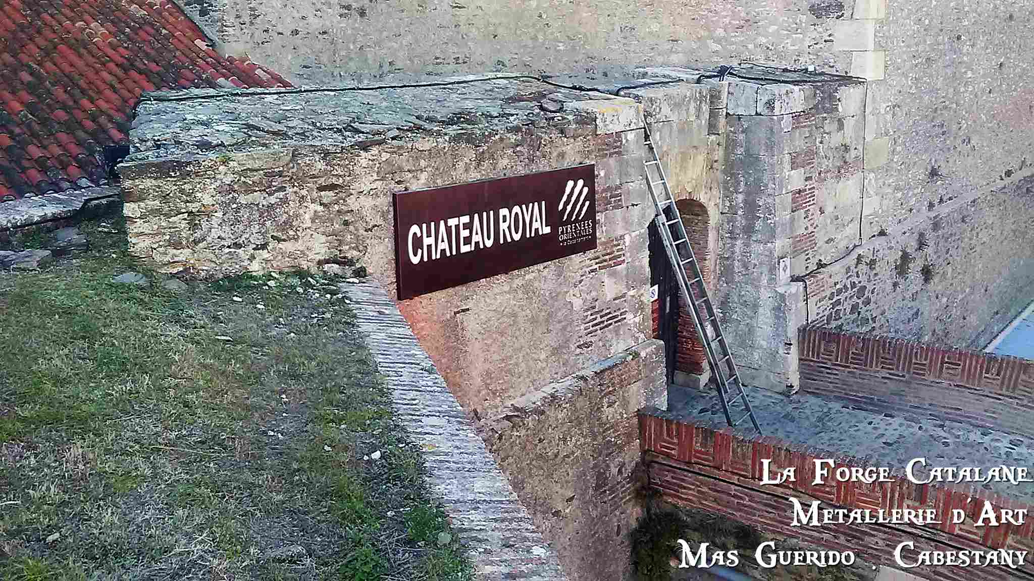 enseigne chateau royal Collioure forge catalane corten forge catalane.jpg